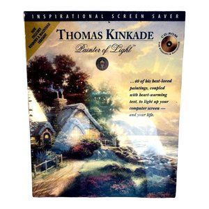 Vintage Thomas Kinkade Painter Of Light CD Rom Screen Saver